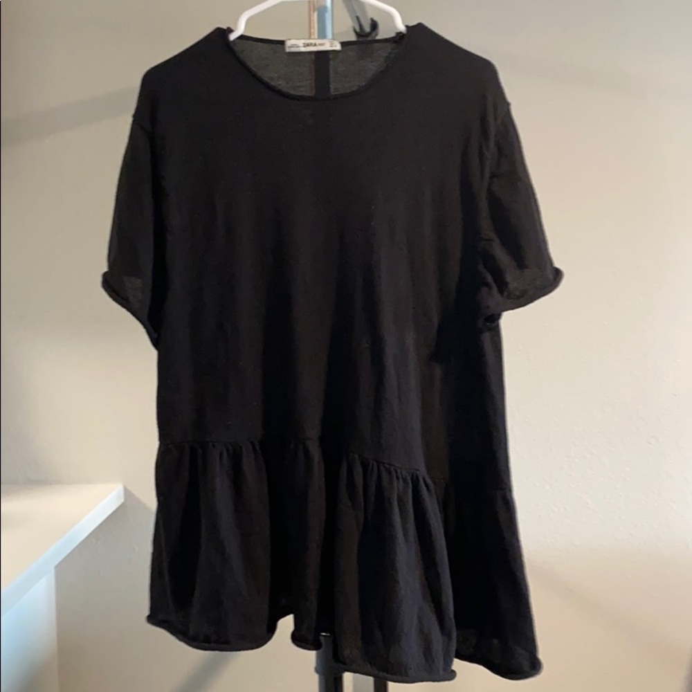 Zara Knit Peplum Too